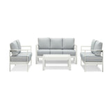 Outdoor Patio Set With All-Weather Thick Cushions
