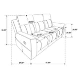 Slater - Reclining Sofa Set With Manual Recline