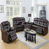 Modern Recliner With Pillow Arms And Headrest
