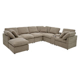 Modular Cloud Sofa, Freely Configurable Corner, Living Room Furniture