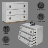 Anpu - Faux Crocodile Skin Console Cabinet - Silver - Accent Cabinets - Alpine Outlets