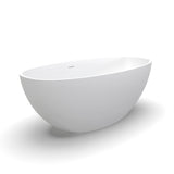 Freestanding Bathroom Bathtub With Ergonomic Design