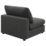 Duncan- Armless Chair With Removable Cushions