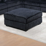 Contemporary Style Modular Sectional Sofa Set With USB, Cup Holder