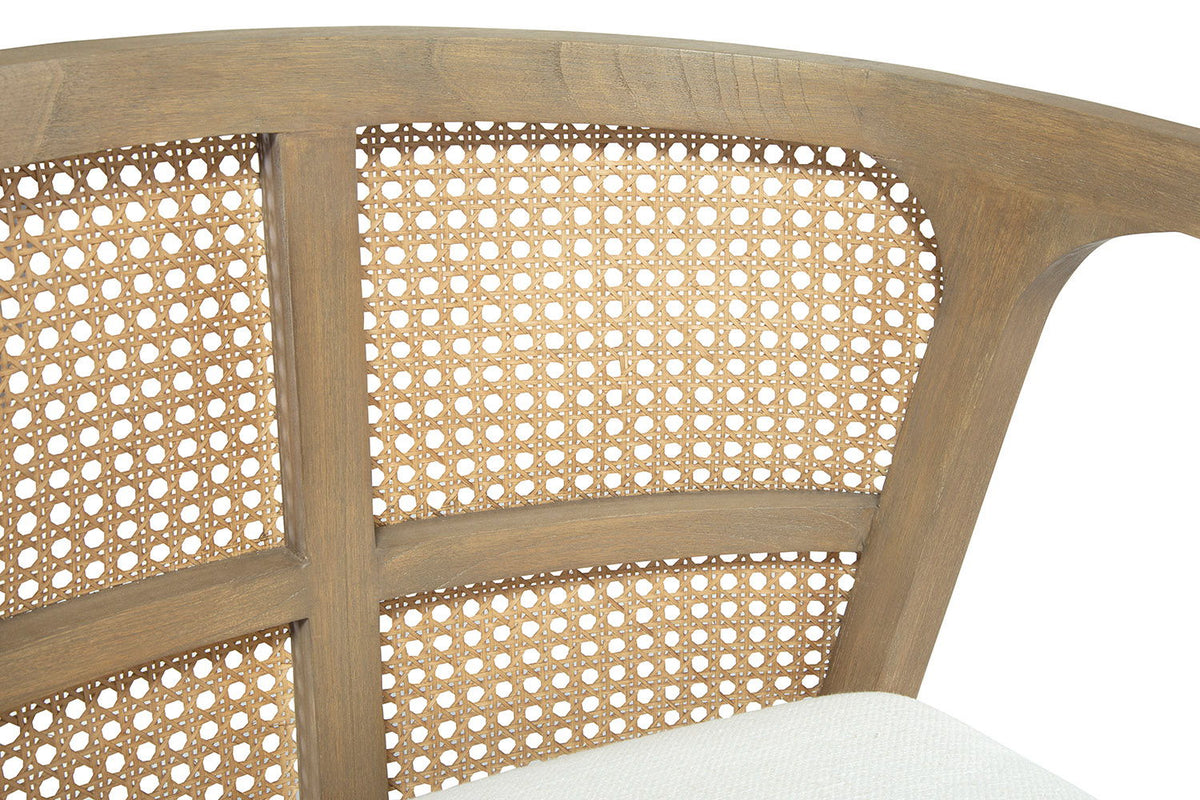 Marteen - Arm Chair - White