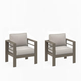 Outdoor Patio Set, All-Weather With Thick Cushions