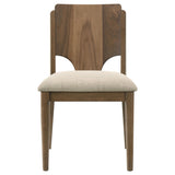 Graham - Upholstered Dining Side Chair (Set of 2) - Walnut