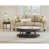 Nica - Lift Top Coffee Table - White And Brown