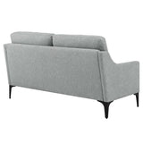 59 - Inch Corland Upholstered Fabric Loveseat - Loveseats available at Alpine Outlets in Denver