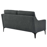 59 - Inch Corland Upholstered Fabric Loveseat - Loveseats available at Alpine Outlets in Denver