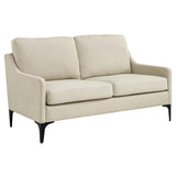 59 - Inch Corland Upholstered Fabric Loveseat - Loveseats available at Alpine Outlets in Denver