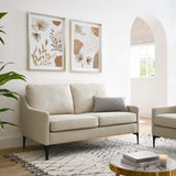 59 - Inch Corland Upholstered Fabric Loveseat - Loveseats available at Alpine Outlets in Denver