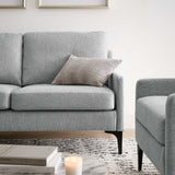 59 - Inch Corland Upholstered Fabric Loveseat - Loveseats available at Alpine Outlets in Denver