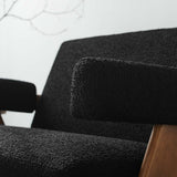 59 - Inch Lyra Boucle Fabric Upholstered Loveseat - Loveseats available at Alpine Outlets in Denver
