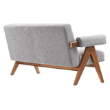 59 - Inch Lyra Boucle Fabric Upholstered Loveseat - Loveseats available at Alpine Outlets in Denver