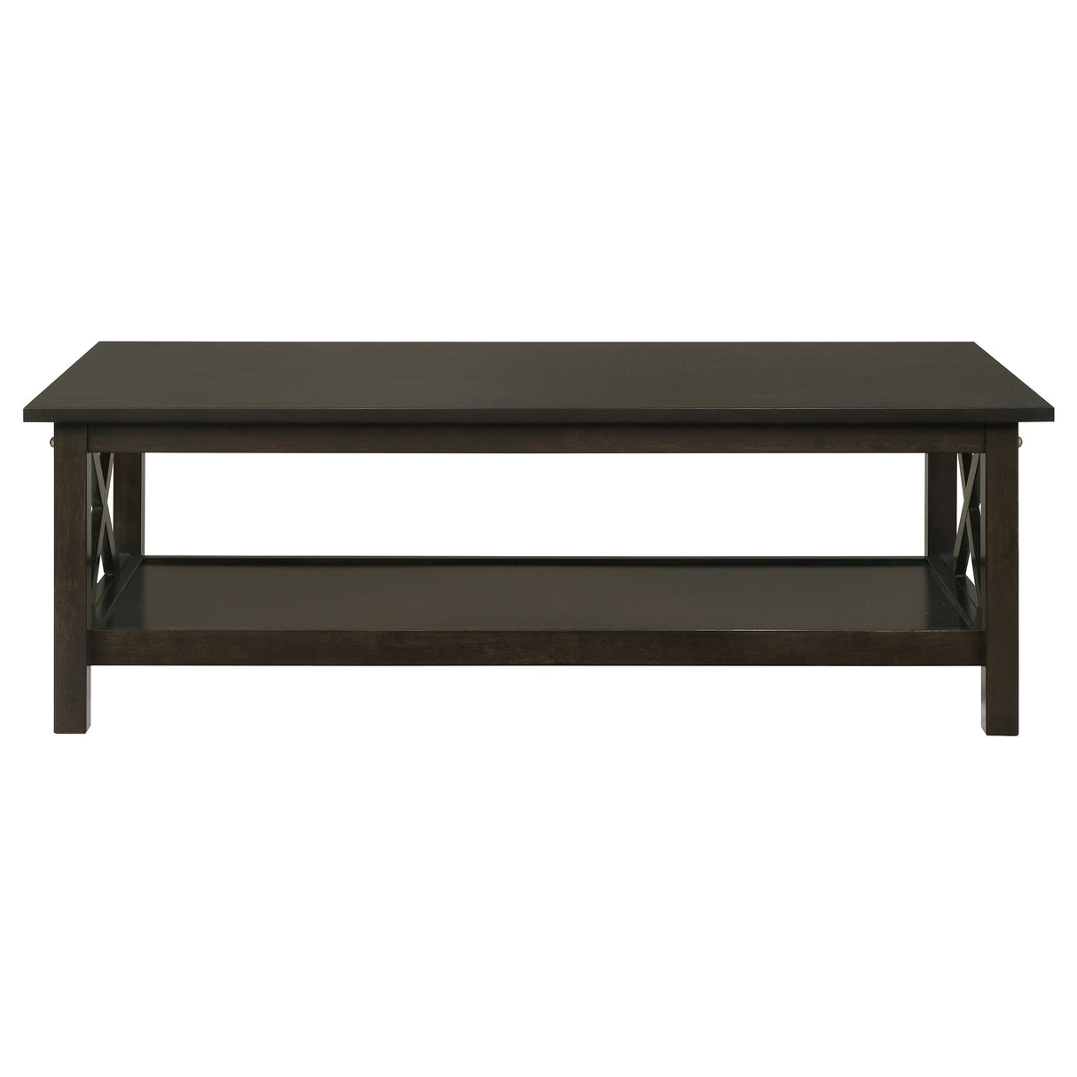 Rachelle 3-Piece Coffee Table Set, Dark Merlot