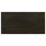 Rachelle 3-Piece Coffee Table Set Dark Merlot