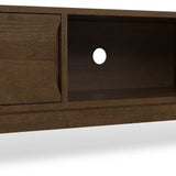 Harper - Low TV Media Stand - Walnut Brown
