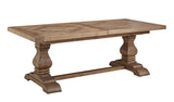 Sandbridge - Dining Table With Extensions - Dark Brown