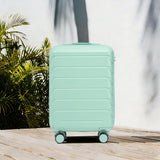 Hard Shell Travel Luggage With Scratch Resistant Surface