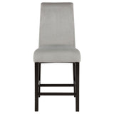 Upholstered Counter Stools (Set of 2) - Gray