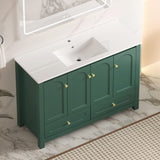 Bathroom Vanity With Sink Combo, 4 Soft Close Doors And 2 Drawers