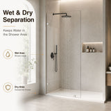 Frameless Walk-In Shower Glass Panel