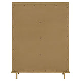Stevie - Rectangular 5 Drawer Chest - Sand