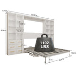 Multifunctional Vertical Murphy Wall Bed