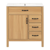 Modern Traditional Bathroom Vanity With Sink