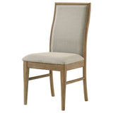 Dreydon - Upholstered Dining Side Chair (Set of 2) - Light Brown