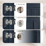 Shaker Base Cabinet With Soft-Close Hinges, Adjustable Shelf