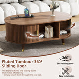 TV Stand & Coffee Table Set With Charging Station