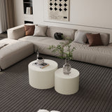 Wave Stripe Nesting Coffee Table (Set of 2)