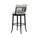 Telia - Upholstered Swivel Bar Height Barstool