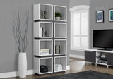 Bookshelf, Bookcase, Etagere, 5 Tier, For Office, Contemporary & Modern - White - Etageres - Alpine Outlets