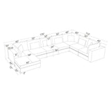 Upholstered Modular Sectional & Custom Configuration