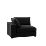 Corner Modular Sectional Sofa - Black