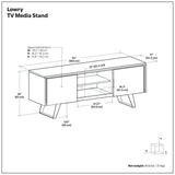 Lowry - Handcrafted, TV Media Stand