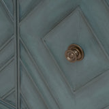 Dian Diamond Blue 2 Door Cabinet