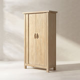 Fable - 2 Door Storage Cabinet - Light Natural Brown