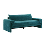 Upholstered 3 Seater Sofa With Wide Armrests