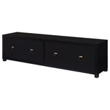 Arnaud - 4 Door TV Stand - Black