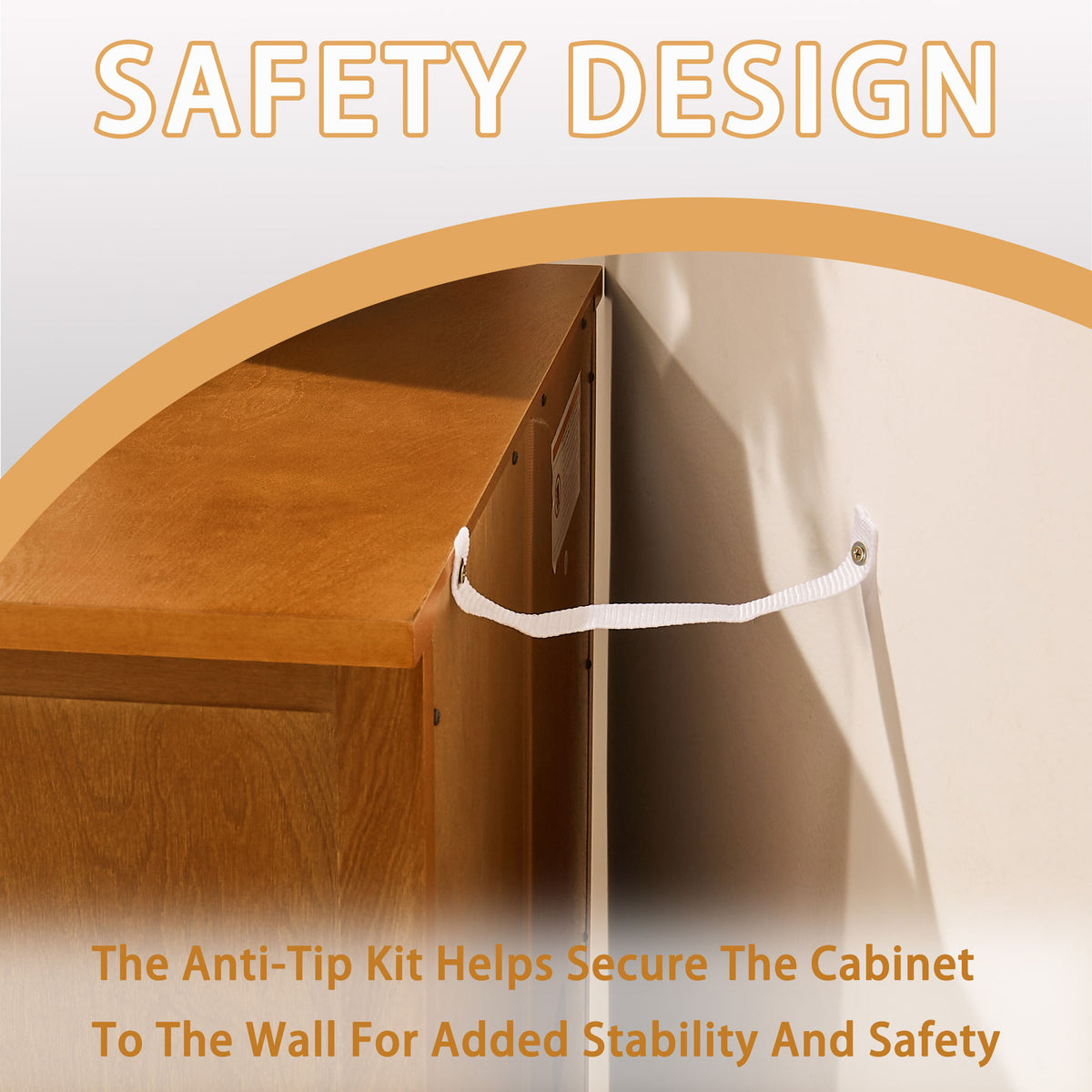 Floor Cabinet With Doors & Adjustable Shelf, Storage Cabinet For Entryway