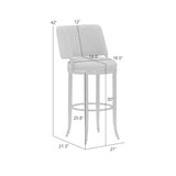 Torres - Upholstered Swivel Barstool