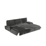 King Size Pull Out Sofa Bed, 3 In 1 Convertible Multifunctional