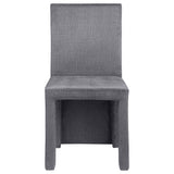 Santa Cruz - Upholstered Dining Side Chair (Set of 2) - Gray