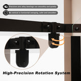 Frameless Neo Angle Shower Door WithTempered Glass