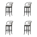 Otis - Upholstered Swivel Bar Height Barstool