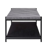 Linea - 3 Piece Occasional Set (1 Coffee & 2 End Tables) - Dark Gray